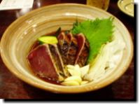 鰹のたたき